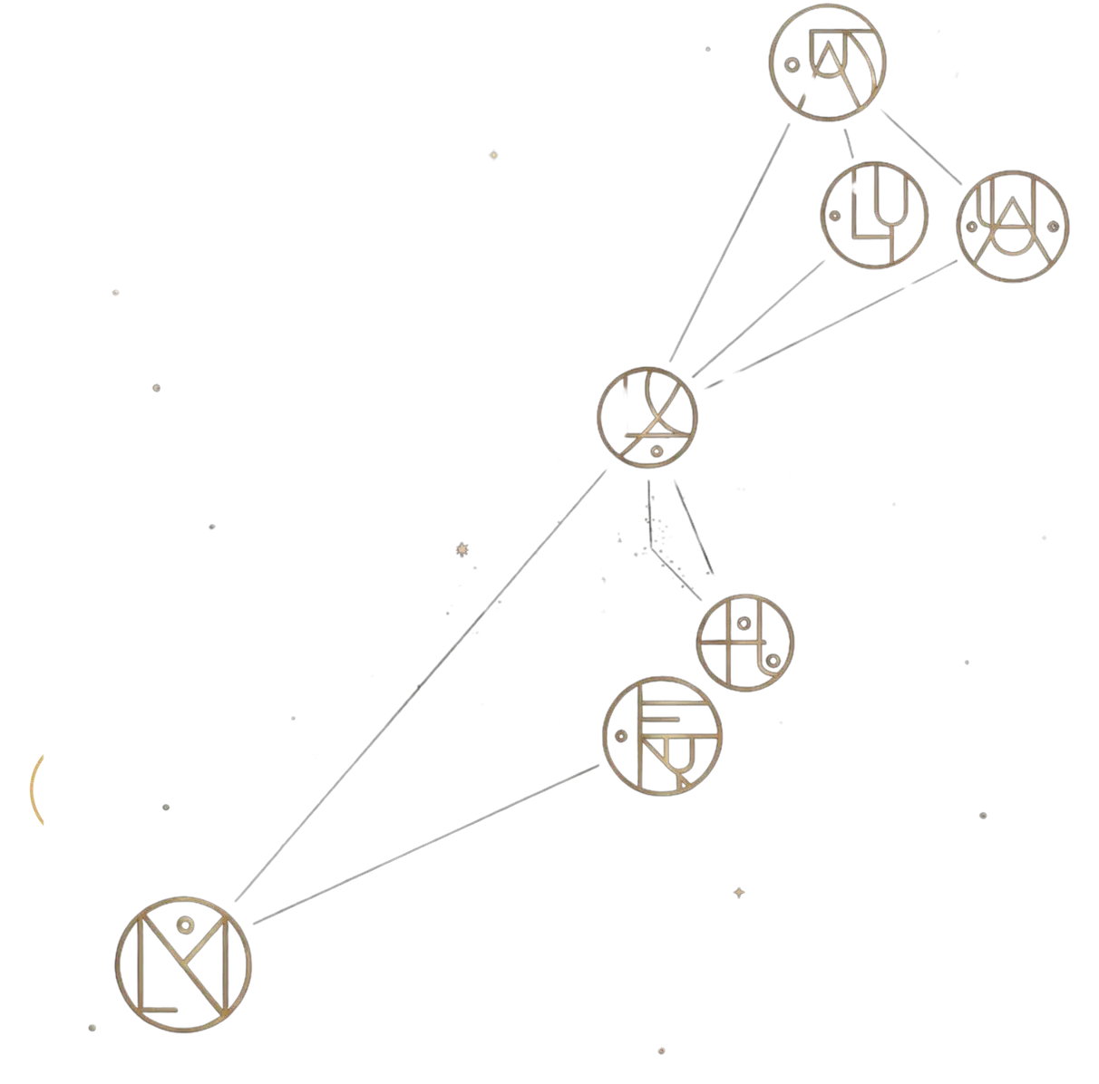 Los isotipos de Stellar Series como constelación